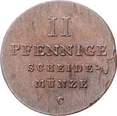 Reverse 2 Pfennig 1831 C