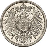 Reverse 10 Pfennig 1902 J