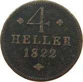 Reverse 4 Heller 1822