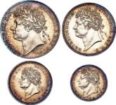 Obverse Coin set 1829 Maundy