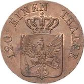 Obverse 3 Pfennig 1842 A