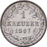 Reverse Kreuzer 1867