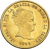 Obverse 80 Reales 1839 M CL