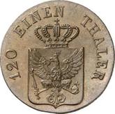 Obverse 3 Pfennig 1837 A