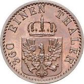 Obverse 1 Pfennig 1870 C