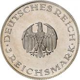 Obverse 3 Reichsmark 1929 F Lessing