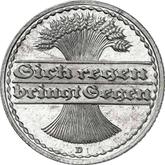 Reverse 50 Pfennig 1919 D