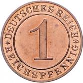 Obverse 1 Reichspfennig 1929 A
