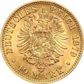 Reverse 10 Mark 1879 C Prussia