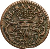 Reverse Schilling (Szelag) 1755 Crown