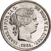 Obverse 1 Real 1861