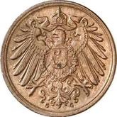 Reverse 1 Pfennig 1895 G