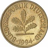 Reverse 5 Pfennig 1994 G