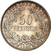 Obverse 50 Pfennig 1898 A