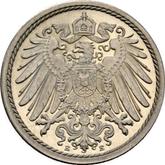 Reverse 5 Pfennig 1915 E