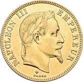 Obverse 100 Francs 1869 BB