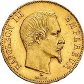 Obverse 100 Francs 1858 BB