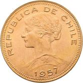 Obverse 100 Pesos 1957 So