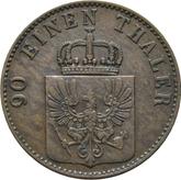Obverse 4 Pfennig 1851 A