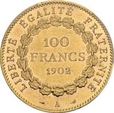 Reverse 100 Francs 1902 A