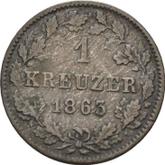 Reverse Kreuzer 1863
