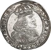 Obverse Ort (18 Groszy) 1653 AT Round shield