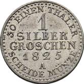 Reverse Silber Groschen 1825 A