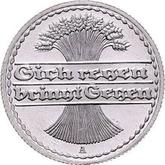 Reverse 50 Pfennig 1920 A