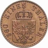 Obverse 1 Pfennig 1850 A