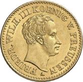 Obverse Frederick D'or 1840 A