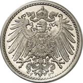Reverse 5 Pfennig 1911 F
