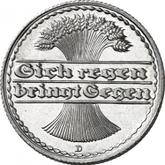 Reverse 50 Pfennig 1922 D