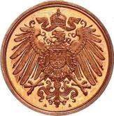 Reverse 1 Pfennig 1911 A