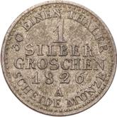 Reverse Silber Groschen 1826 A