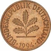 Reverse 2 Pfennig 1994 G