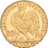 Reverse 20 Francs 1902 A