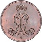 Obverse 2 Pfennig 1852 B