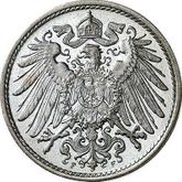 Reverse 10 Pfennig 1911 F