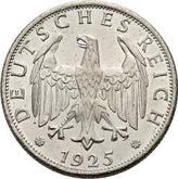 Obverse 2 Reichsmark 1925 G