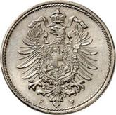 Reverse 10 Pfennig 1889 F