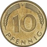 Obverse 10 Pfennig 1996 F