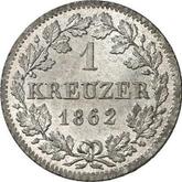 Reverse Kreuzer 1862