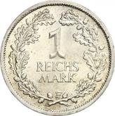Reverse 1 Reichsmark 1925 F