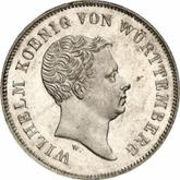 Obverse Gulden 1837 W Pattern