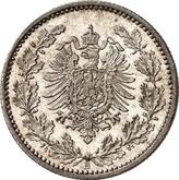 Reverse 50 Pfennig 1877 B
