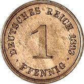 Obverse 1 Pfennig 1893 F