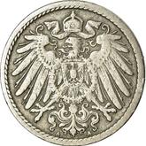 Reverse 5 Pfennig 1893 A