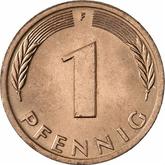 Obverse 1 Pfennig 1980 F