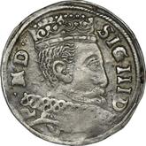 Obverse 3 Groszy (Trojak) 1601 Wschowa Mint