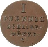 Reverse Pfennig 1826 C